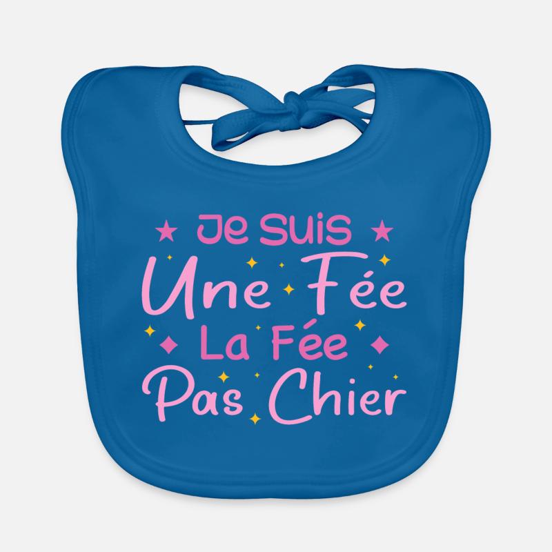 Je Suis Une Fée La Fée Pas Chier Bavoir bio Bébé