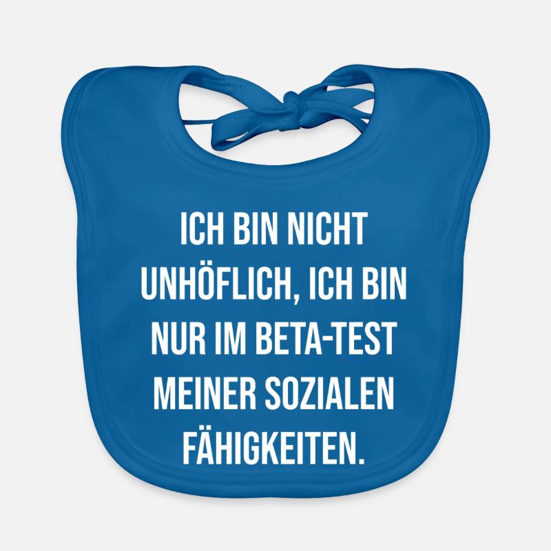 Beta-Test Sozialkompetenz Baby Bio-Lätzchen