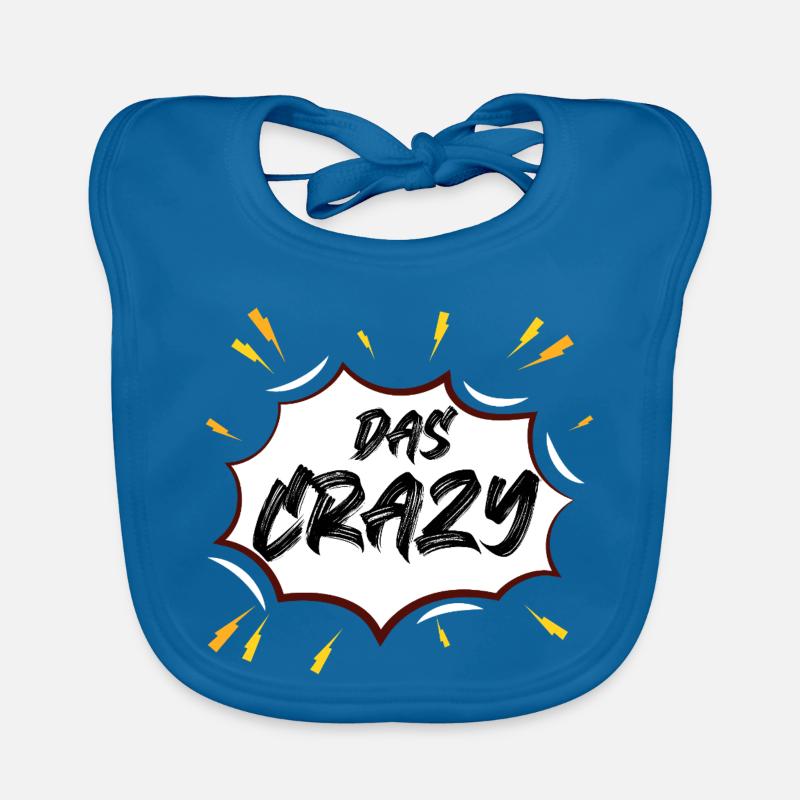 Das Crazy Comicburst Baby Bio-Lätzchen