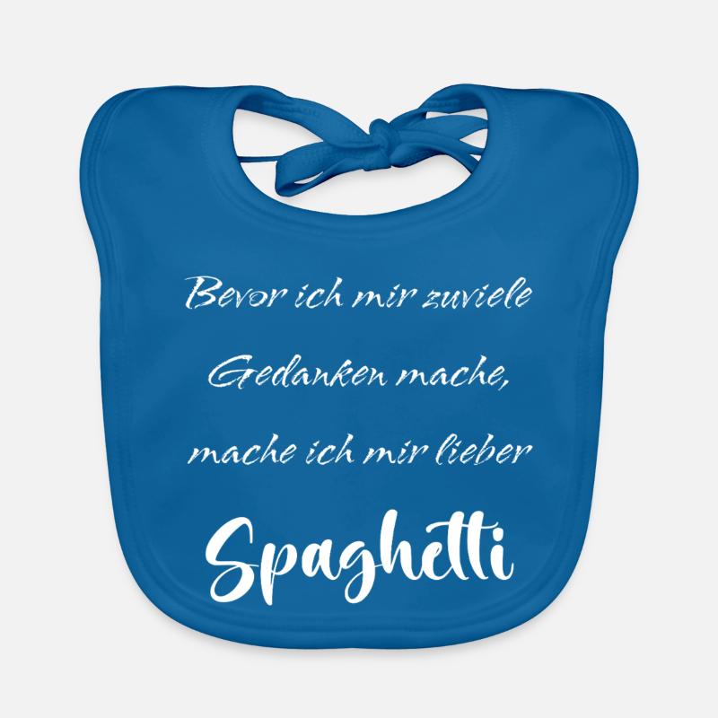 Thought spaghetti Organic Baby Bibs