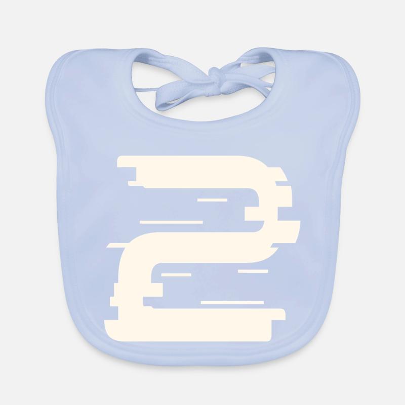 2 Organic Baby Bibs