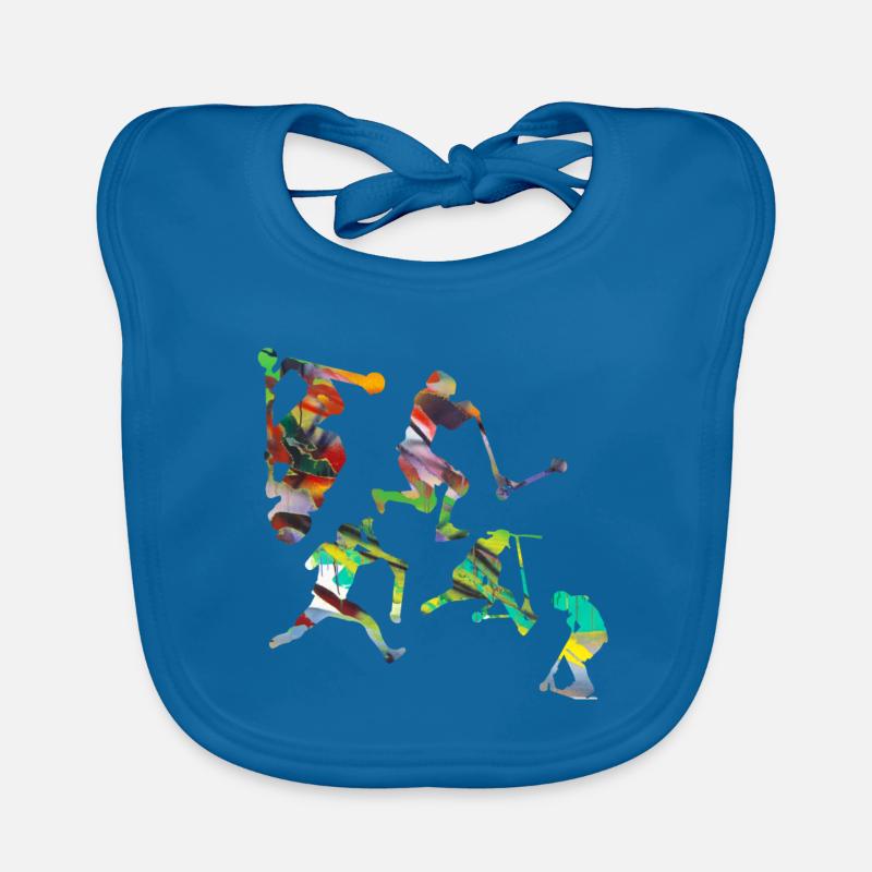 stunt scooters,trick scooters,tricks,stunt,e-scooter Organic Baby Bibs