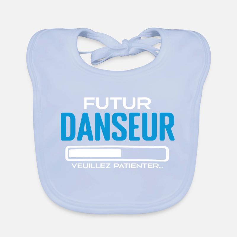 Futur Danseur Idée Cadeau Danseur Bavoir bio Bébé