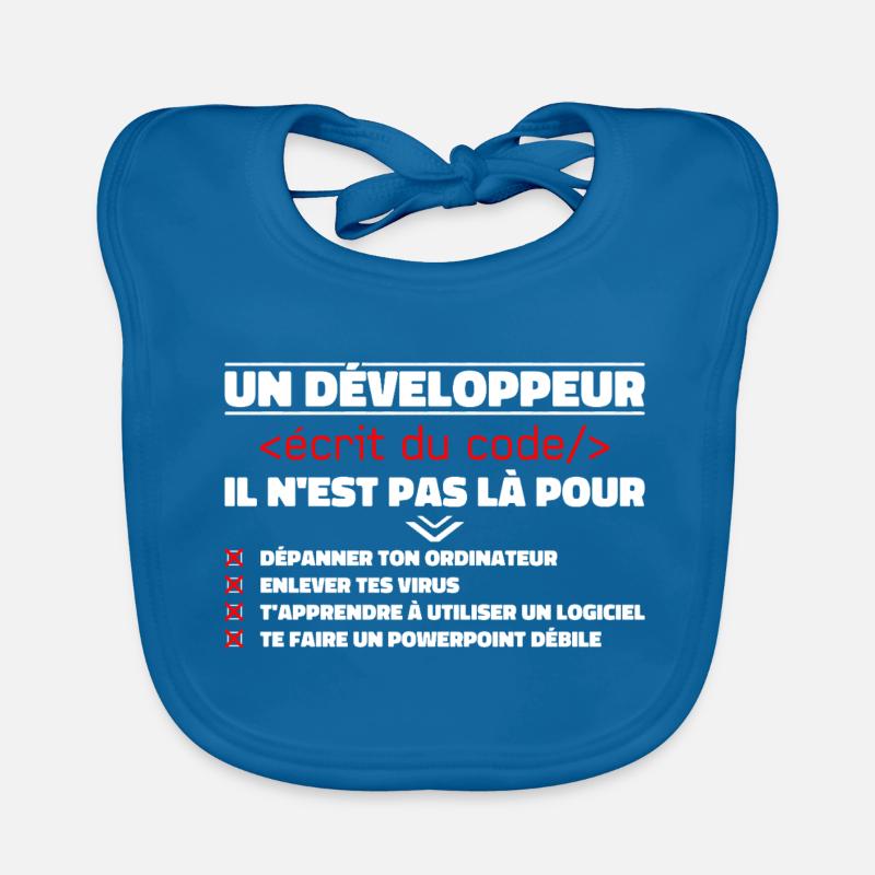 A Written Developer of the Gift Code Organic Baby Bibs