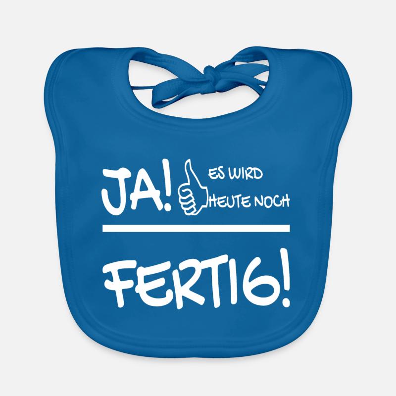 JA ES WIRD HEUTE NOCH FERTIG Baby Bio-Lätzchen