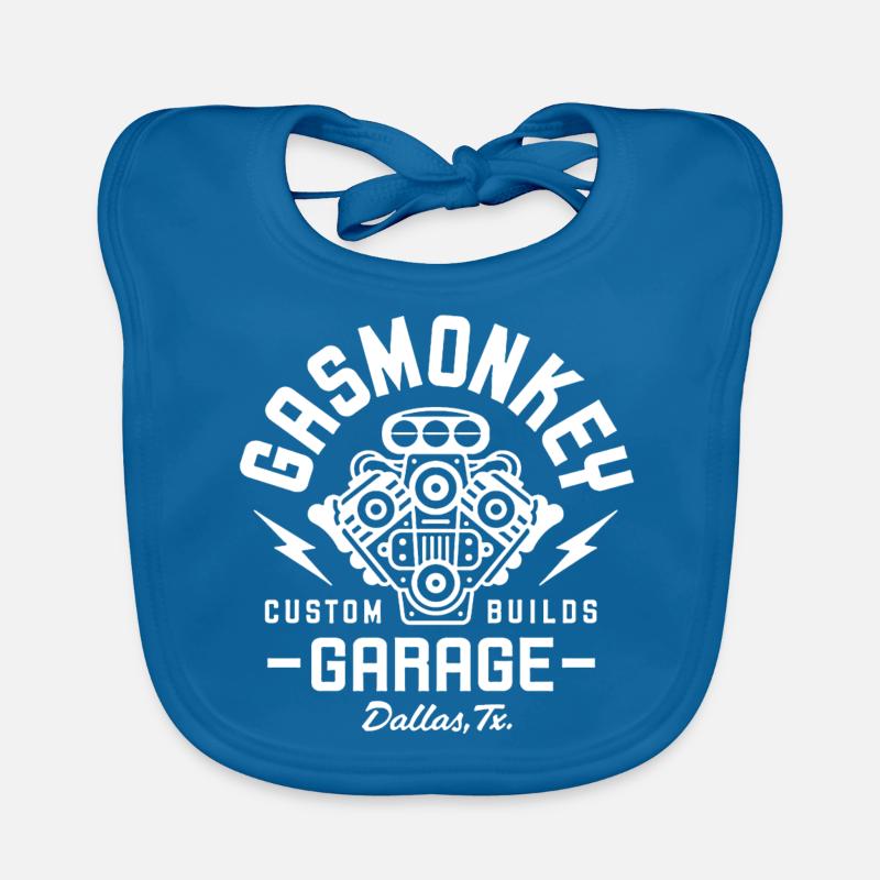 Gaz Monkey B Bavoir bio Bébé