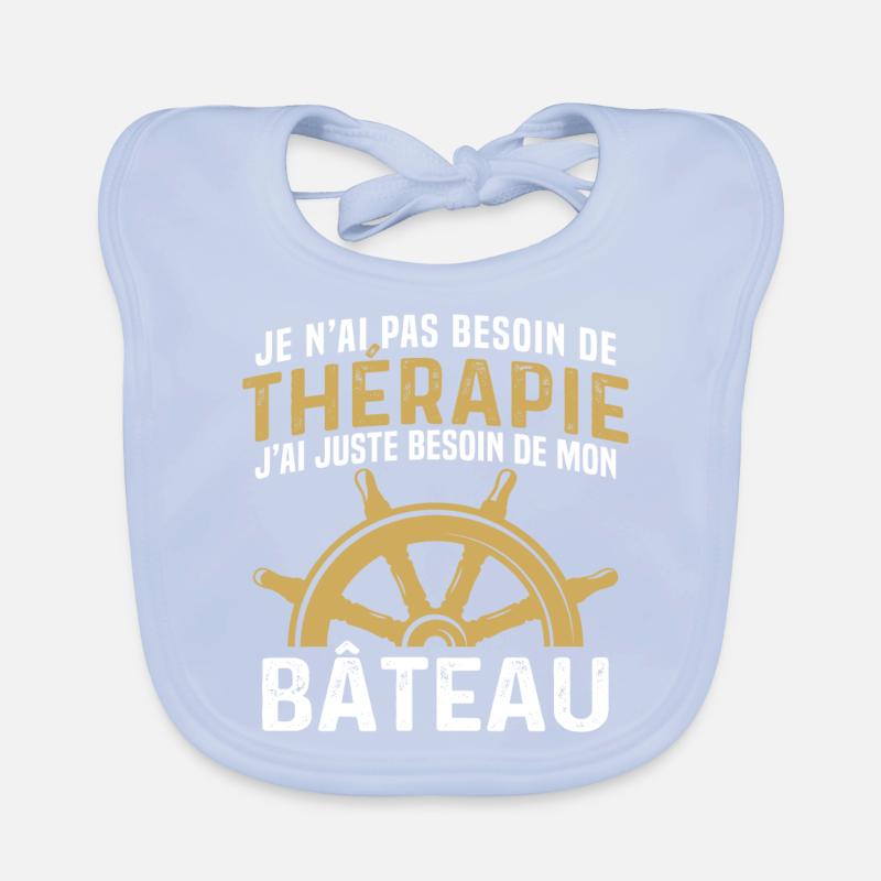 j'ai juste besoin de mon bâteau Bavoir bio Bébé