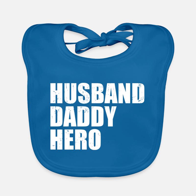 Ehemann Daddy Hero Baby Bio-Lätzchen