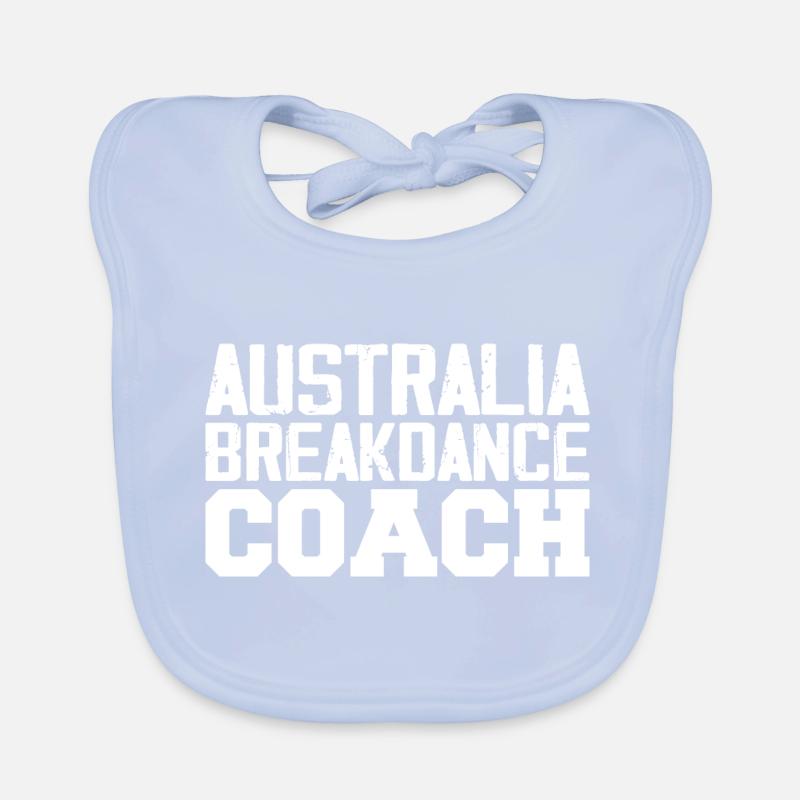 Australia Breakdance Coach Bavoir bio Bébé