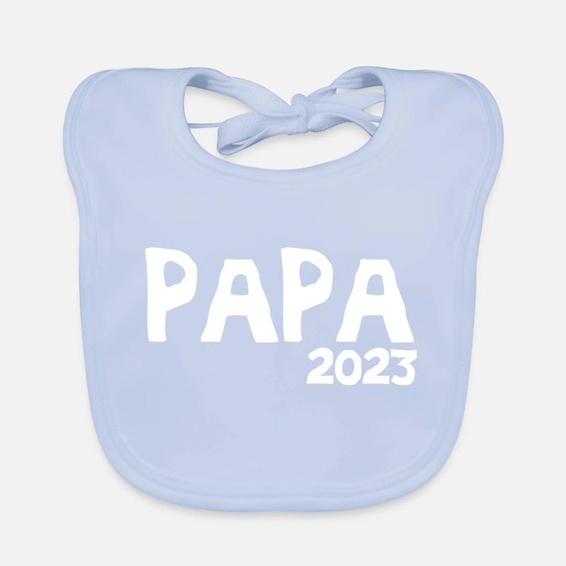 Dad 2023 Future Dad 2023 Organic Baby Bibs