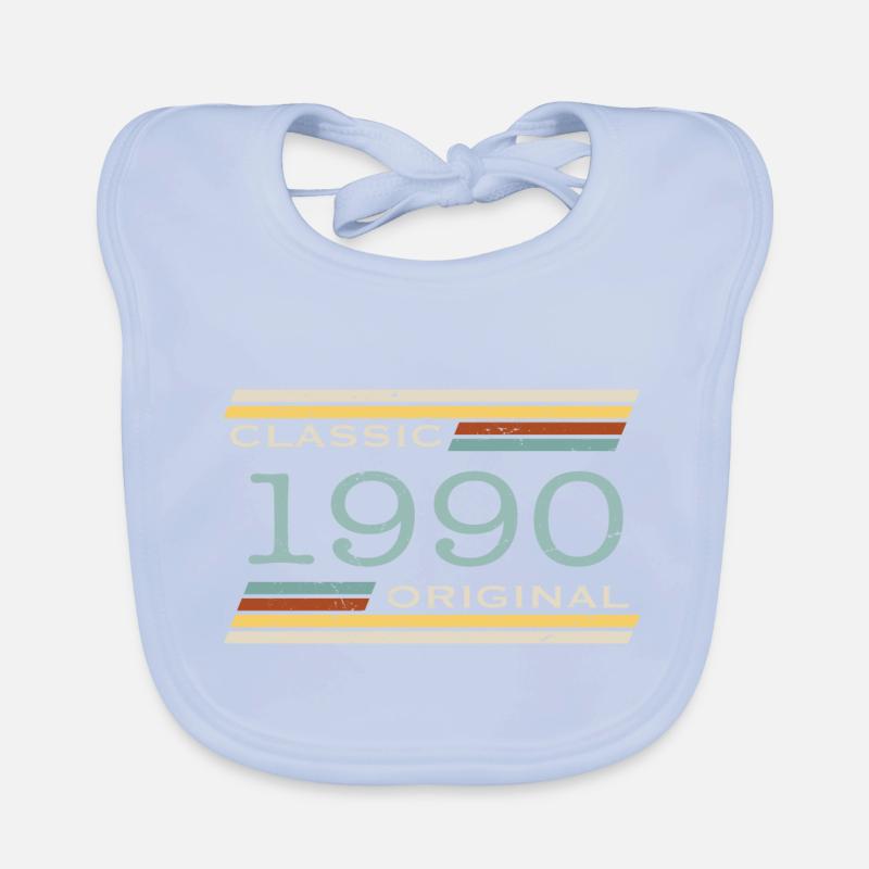 Vintage 1990, Classique, Original(e) Bavoir bio Bébé