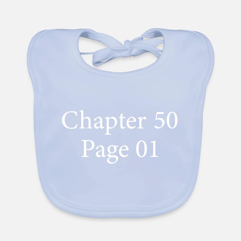 Chapter 50 Page 1 | Cadeau 50e Anniversaire 50 ans Bavoir bio Bébé