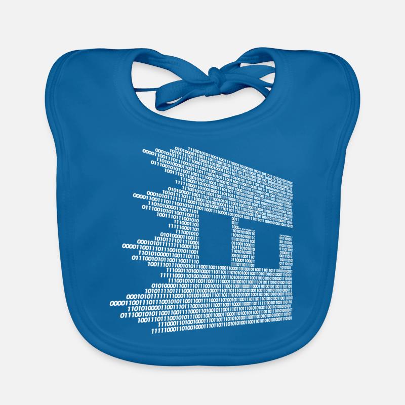 IT system electronics technician Organic Baby Bibs