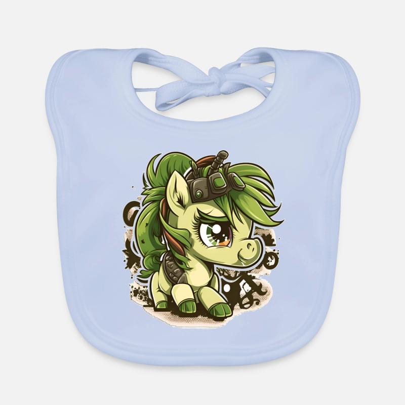 Licorne#Elly Bavoir bio Bébé