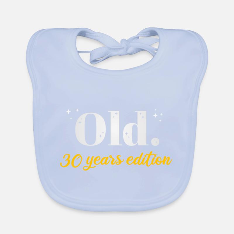 30 ans Ironic 30th Birthday Gift Bavoir bio Bébé
