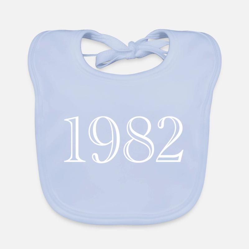 1982 - Geschenk geboren 1982 Baby Bio-Lätzchen