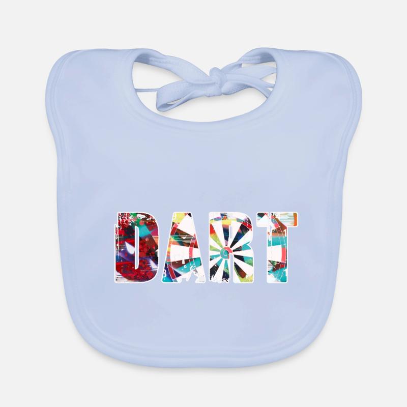 Dart,Graffiti,Painting,Dartboard,Darts Organic Baby Bibs