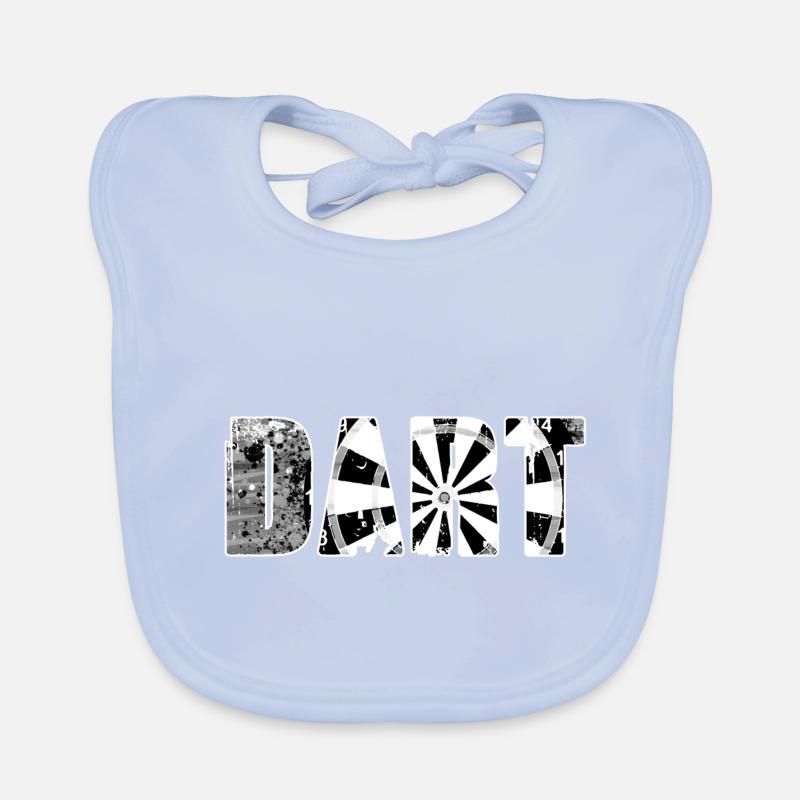 dart,graffiti,malerei,dartscheibe,darts Baby Bio-Lätzchen