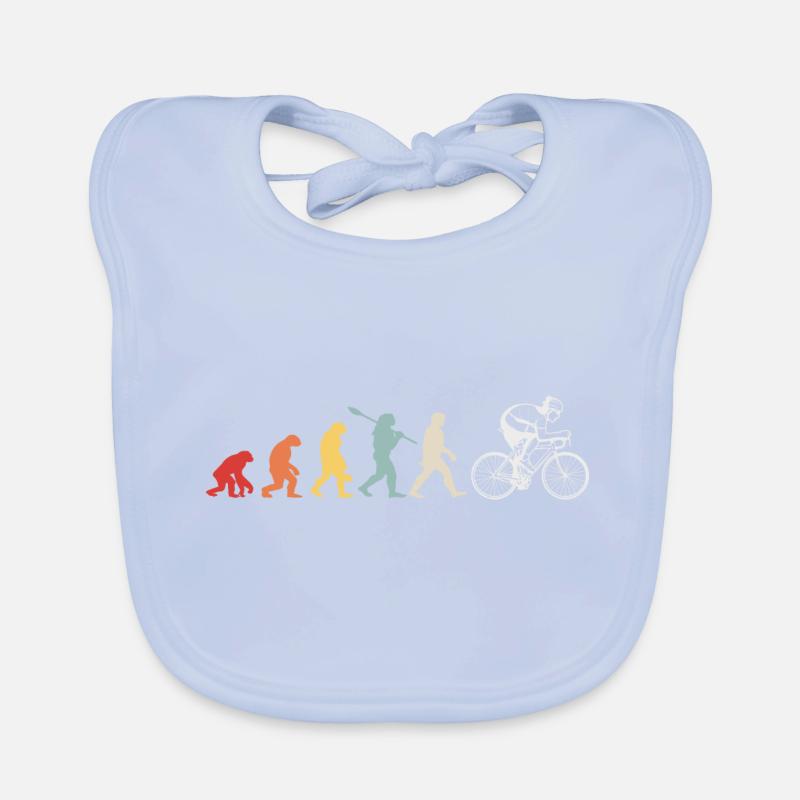 Evolution des Radsports Baby Bio-Lätzchen