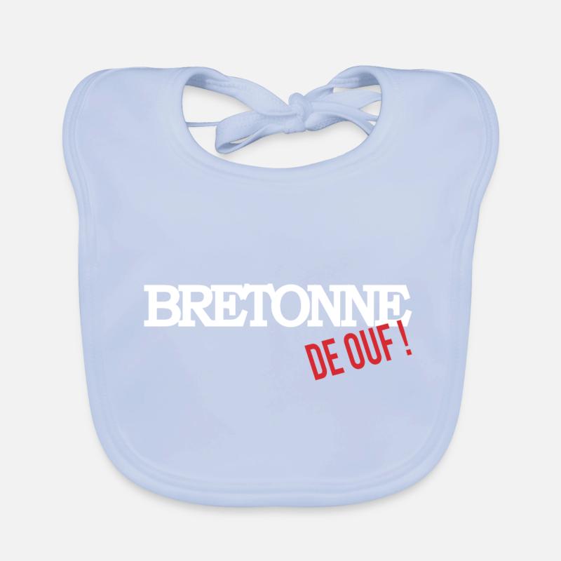 Bretonne de ouf Bavoir bio Bébé