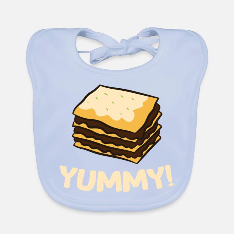 Lasagna - Yummy! Organic Baby Bibs