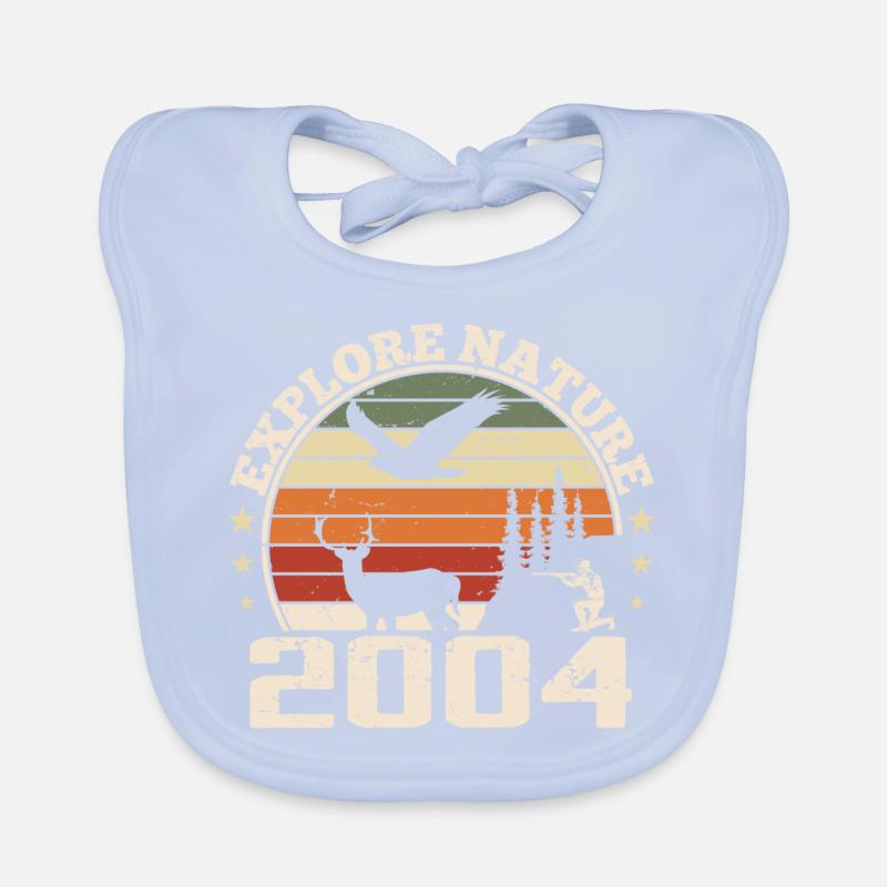 2004 Klassisches Jäger-Geburtstagsgeschenk 2004 Baby Bio-Lätzchen