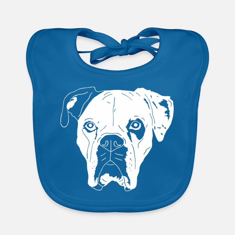 Boxer Mix Baby Bio-Lätzchen