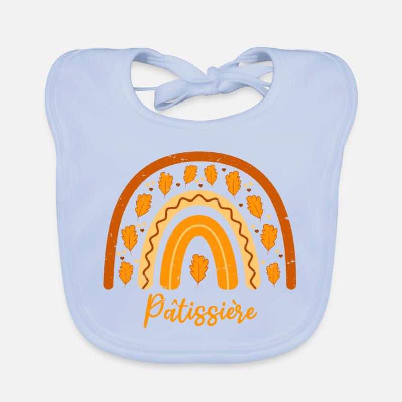 Voted Best Pastry Chef| Pastry Gift Idea Organic Baby Bibs