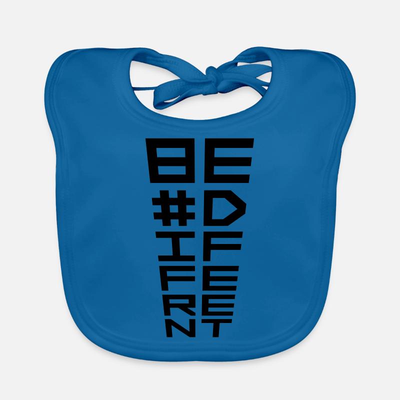 Be different Logo Design Baby Bio-Lätzchen