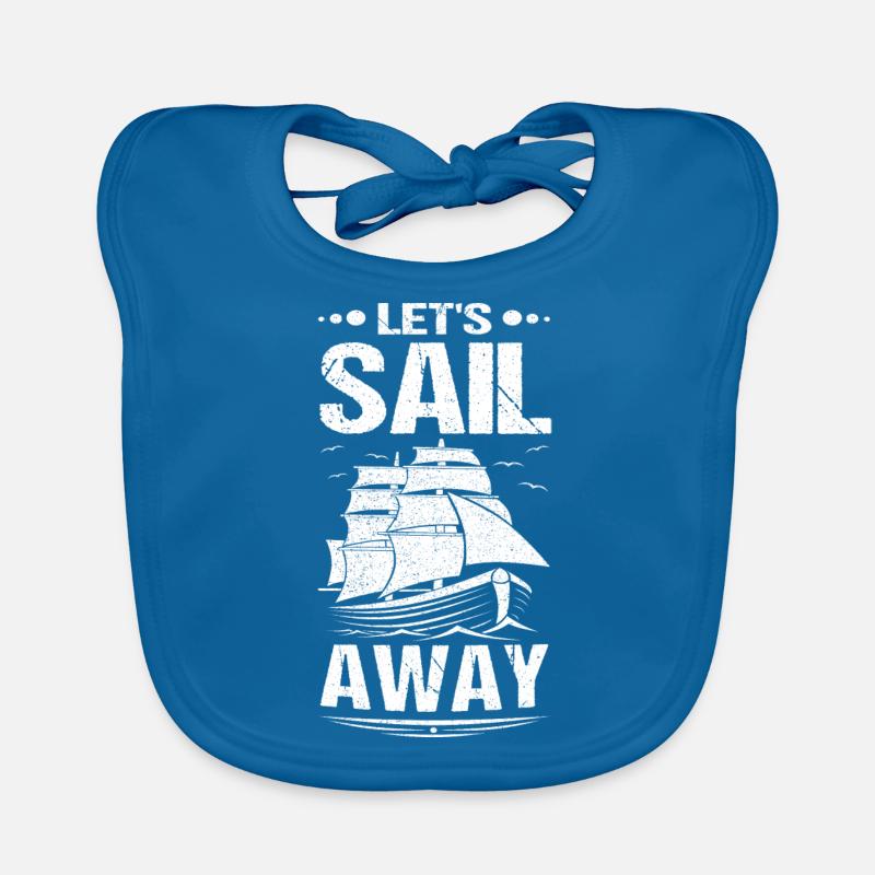 Let's sail away Baby Bio-Lätzchen