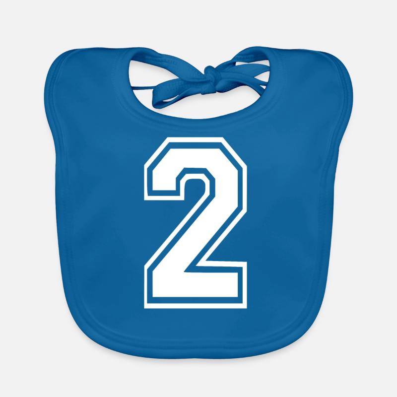2 Organic Baby Bibs