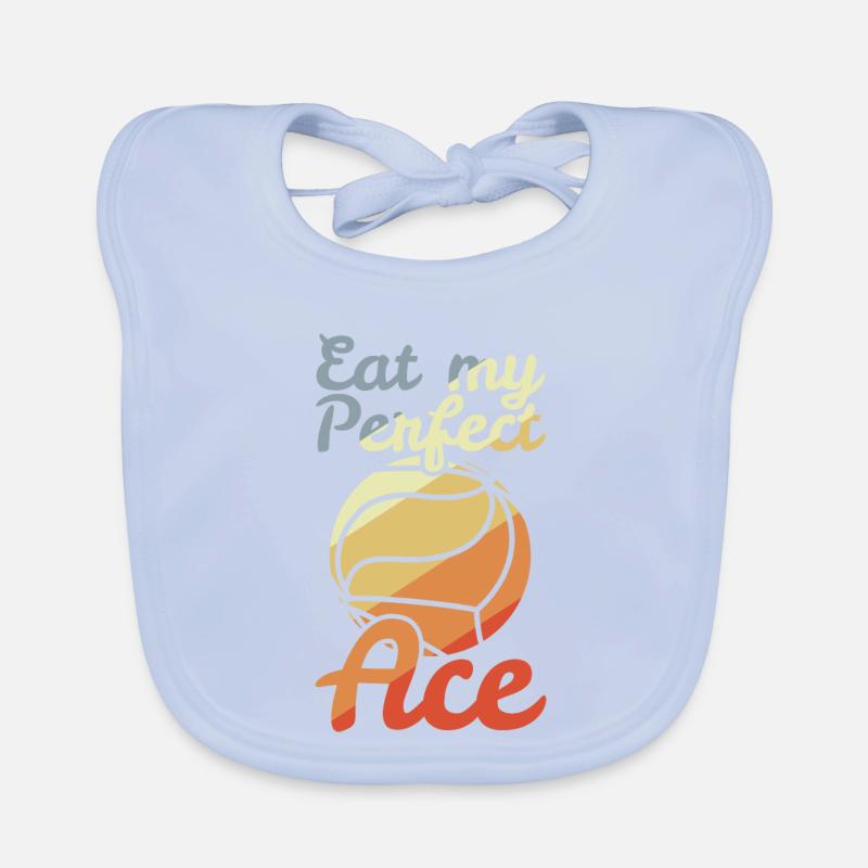 Volleyball Joke Organic Baby Bibs
