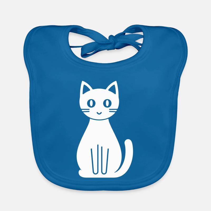 Cat Comic Organic Baby Bibs