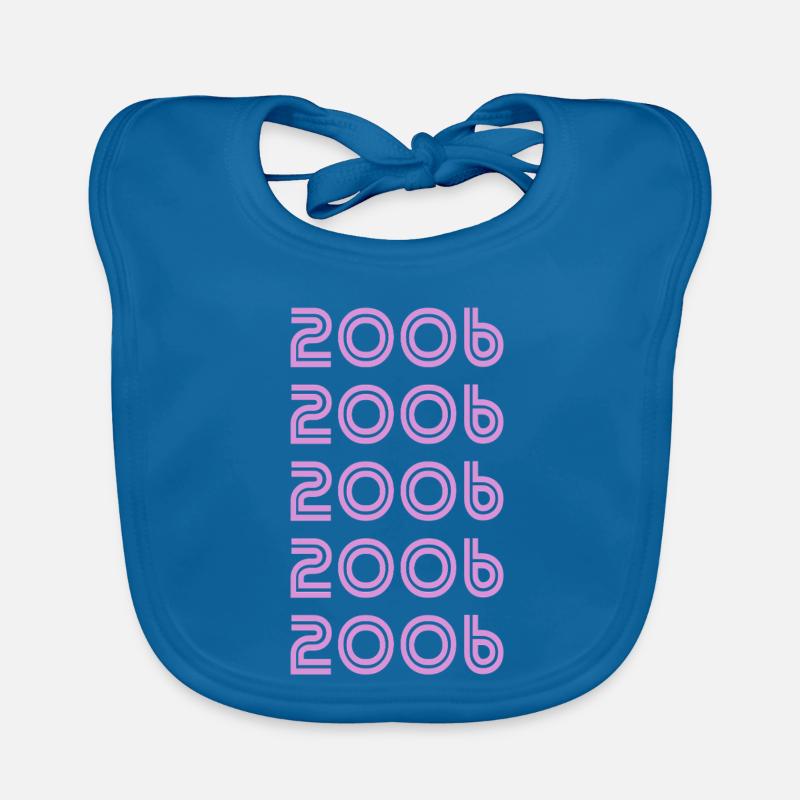 2006 - Baby Bio-Lätzchen - Pfauenblau
