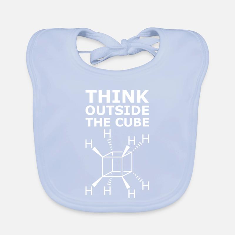 Chimie des molécules cubaines – Penser en dehors du cube Bavoir bio Bébé
