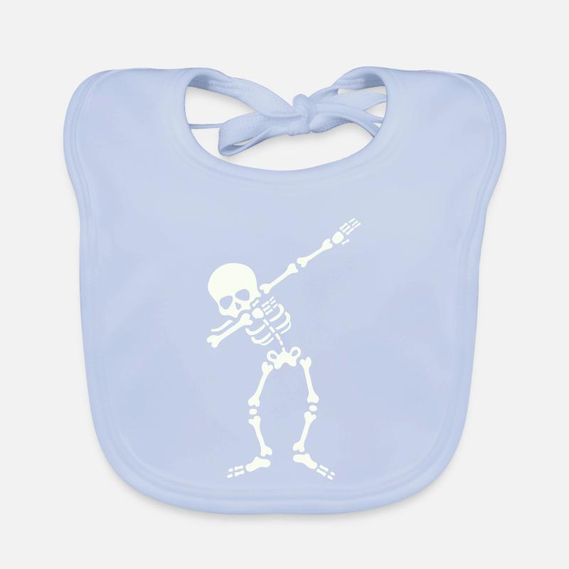 Dab Squelette Bavoir bio Bébé