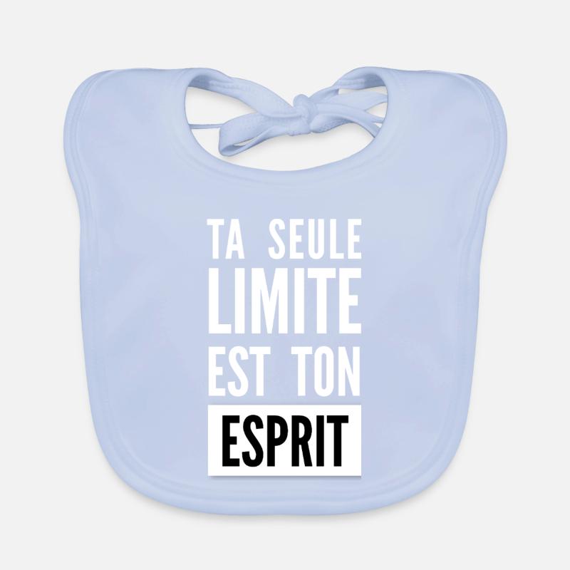 Ta Seule Limite Est Toi Bavoir bio Bébé