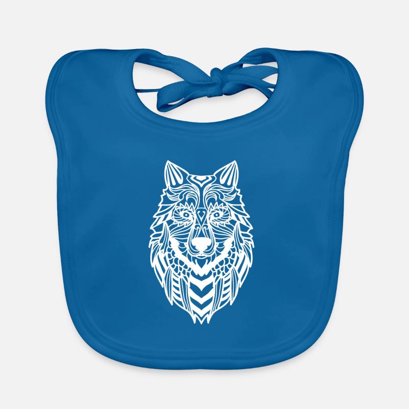 Wolf Organic Baby Bibs
