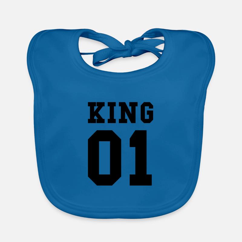king 01 Baby Bio-Lätzchen