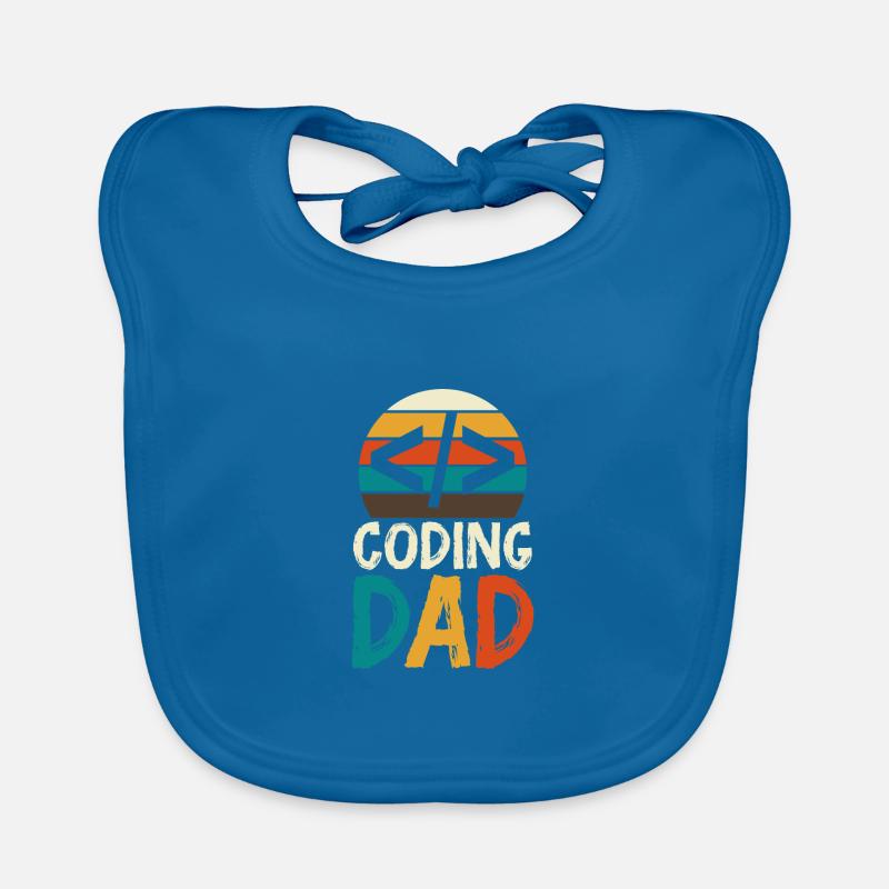 Programmer Geek Computer Programming Coder L Organic Baby Bibs