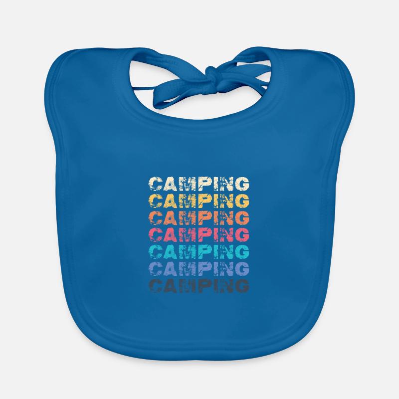 Camping Feu de camp Outdoor Adventure Lover Cam Bavoir bio Bébé