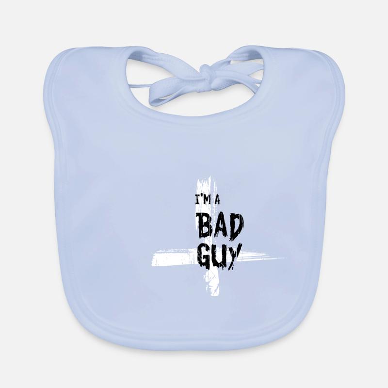 bad guy 2 Bavoir bio Bébé