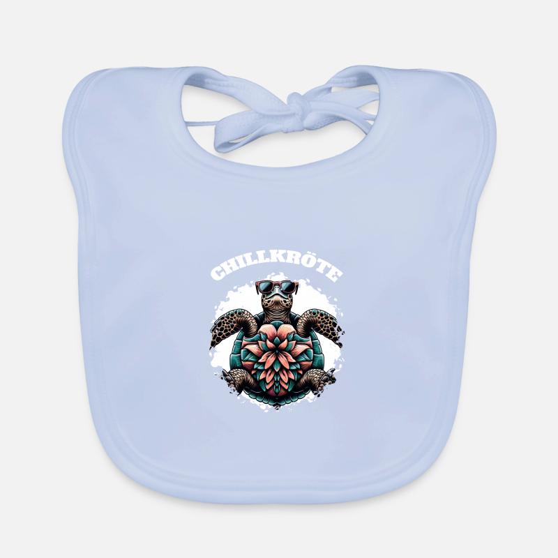 Chill Toad Turtle Organic Baby Bibs