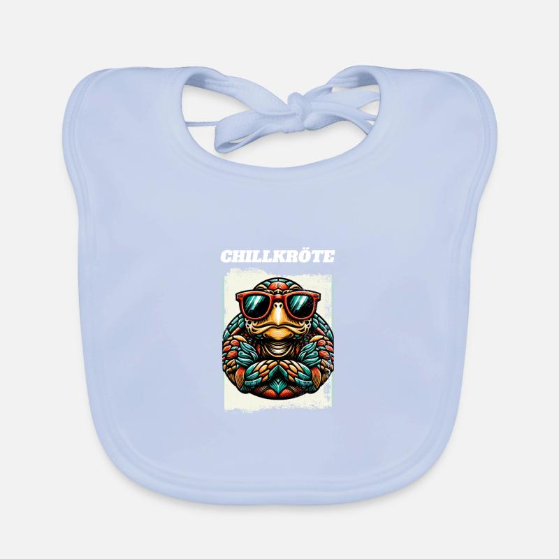 Chill Toad Turtle Organic Baby Bibs