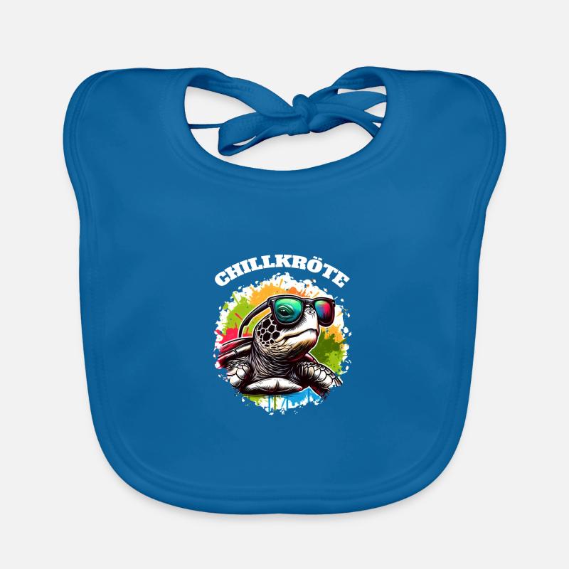 Chill Toad Turtle Organic Baby Bibs
