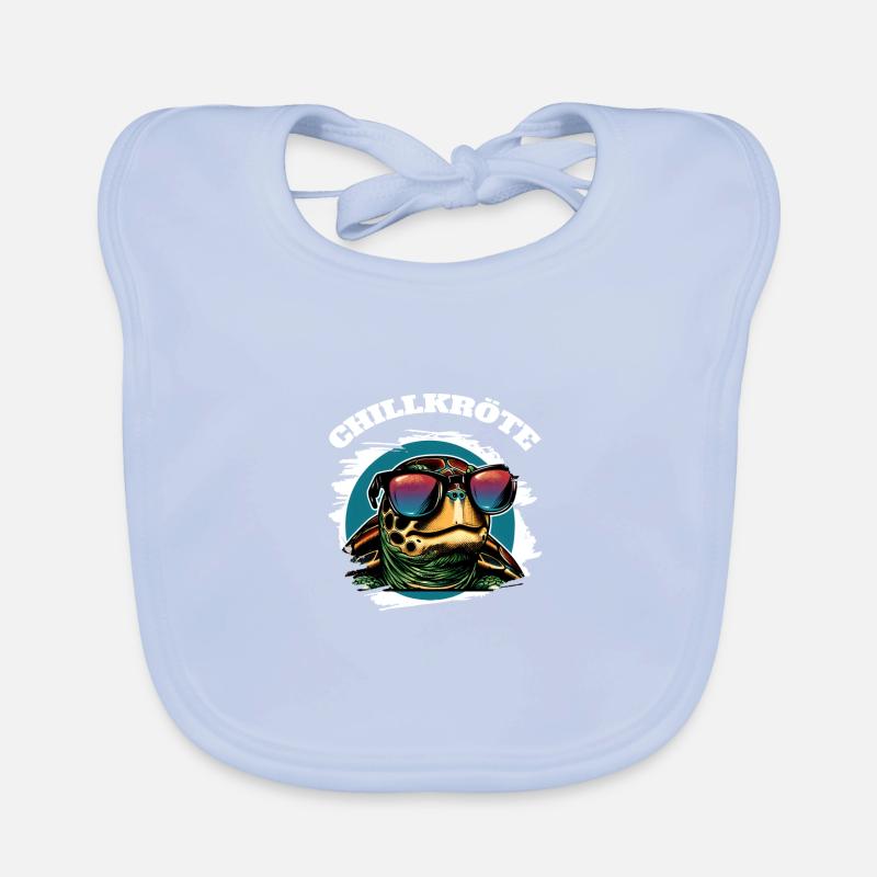 Chill Toad Turtle Organic Baby Bibs