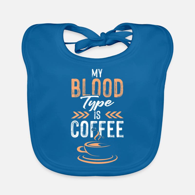 coffee coffee Organic Baby Bibs