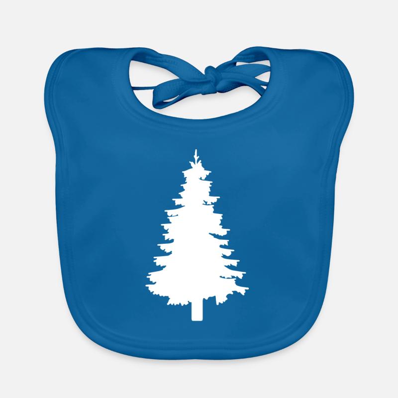 Fir tree Organic Baby Bibs