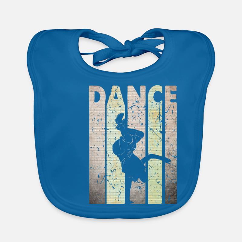 Breakdancing Organic Baby Bibs