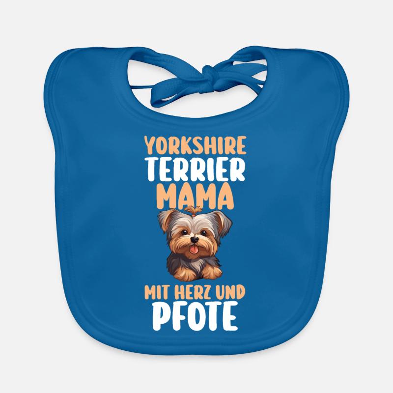 Hund Yorkshire Terrier Baby Bio-Lätzchen